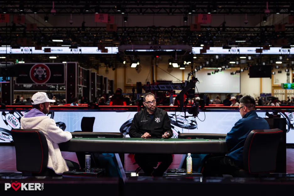 There's nowhere to hide when you're playing heads-up on the feature table. 