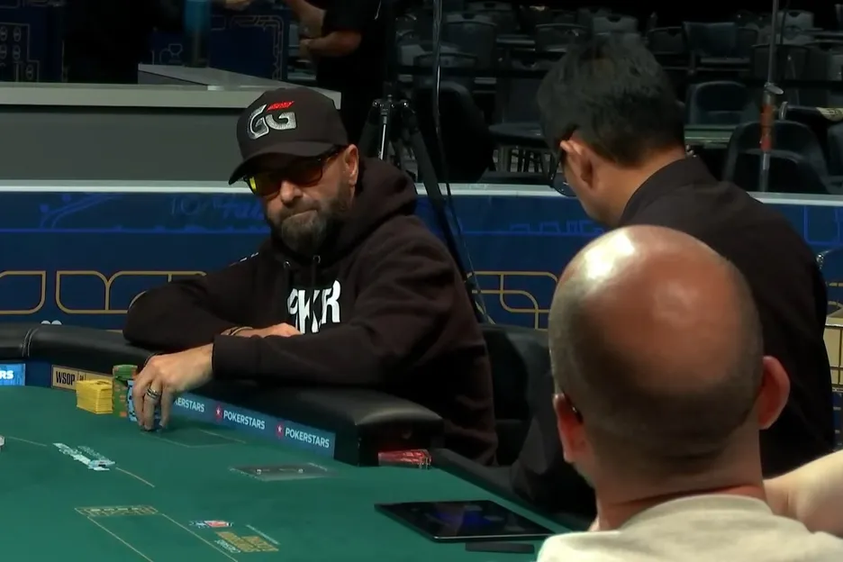 Daniel Negreanu fell on Day 2 of the $250K. 