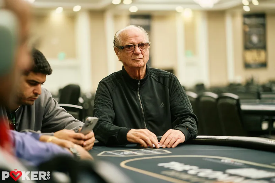 Billy Baxter is in the WSOP Circuit Commerce Main Event