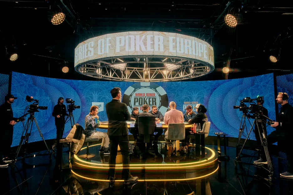The final table of the 2026 WSOP Europe Main Event.