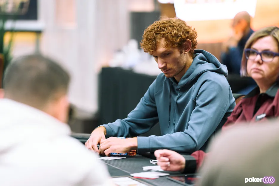 Gruffudd Pugh-Jones stopped by the PGT PLO Series after he returned to Las Vegas to pick up his winnings from this summer's WSOP. 