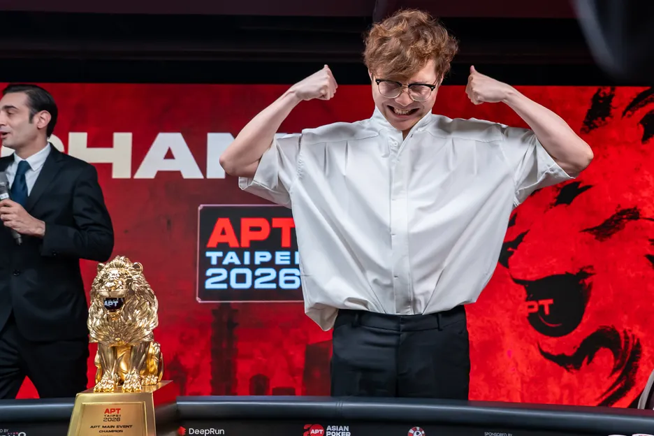 Walter Lau wins the APT Taipei Main Event.