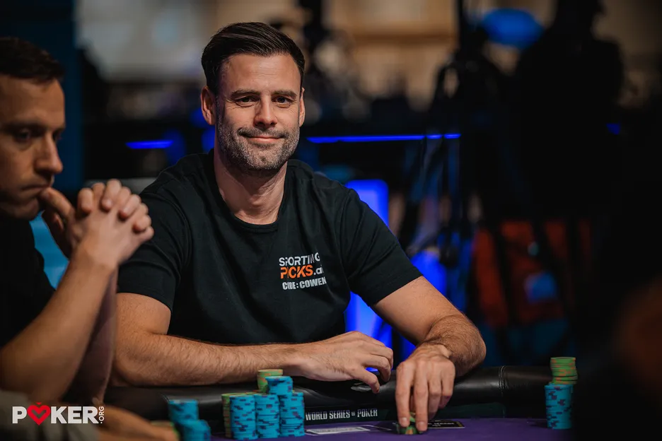 Robert Cowen wasn't able to convert his early final table lead to a win.