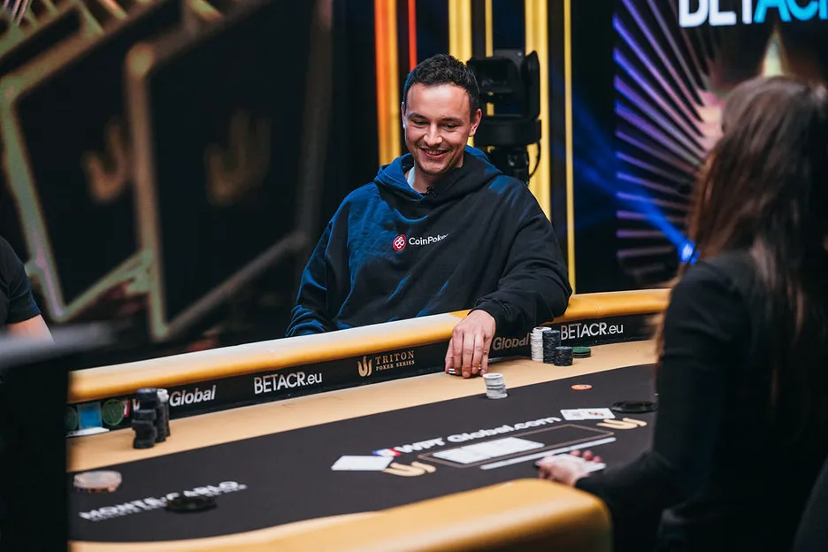 Tom Fuchs finally found a cash at Triton after nine previous blanks.