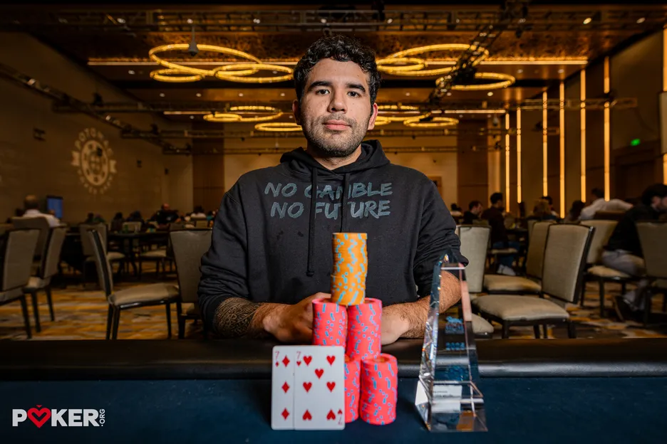 From Peru to Potomac: Frayser Flores secures his biggest career win. 