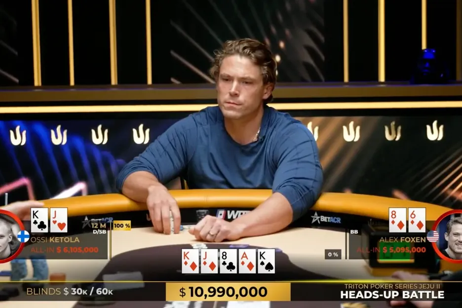 Alex Foxen Ossi Ketola heads up Jeju
