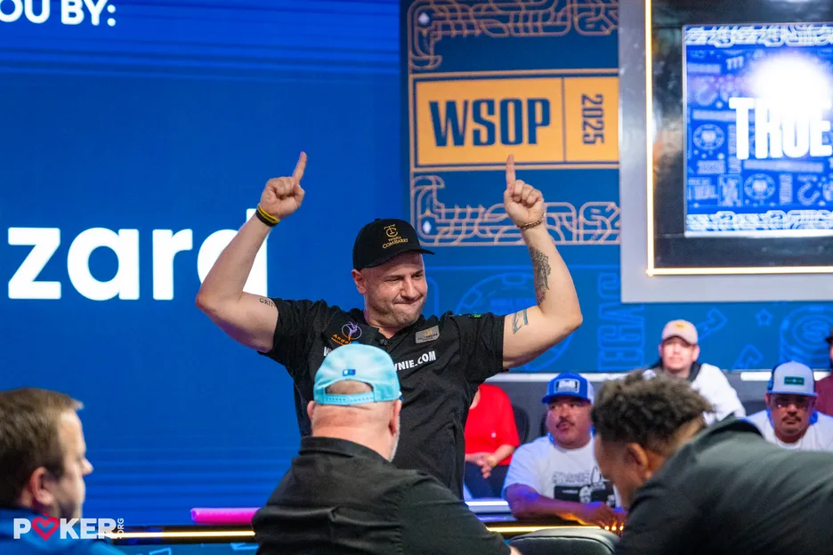 Michael Mizrachi was a force of nature for Part 1 of the Final Table. 