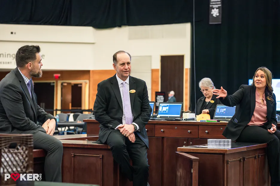 WSOP Tournament Floor Staff