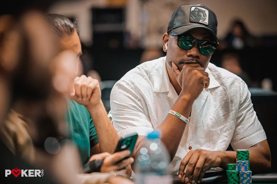 Will Givens quietly found a seat for Day 7. 