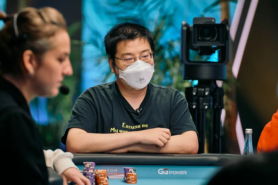 Peter Chien made an epic run after starting Day 4 with the smallest stack of the 24 remaining players. 