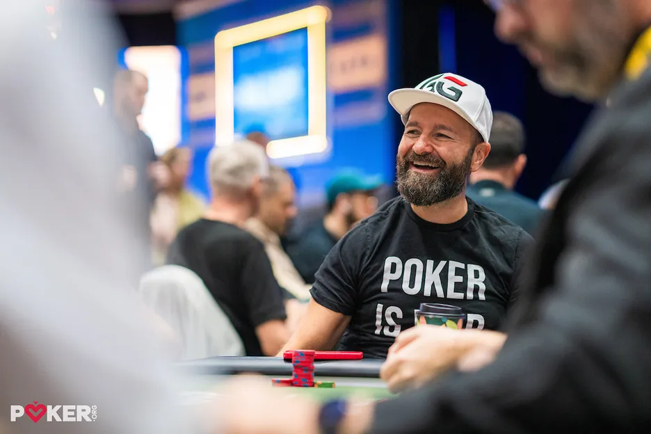 Daniel Negreanu is currently playing Day 3 of the Main Event.