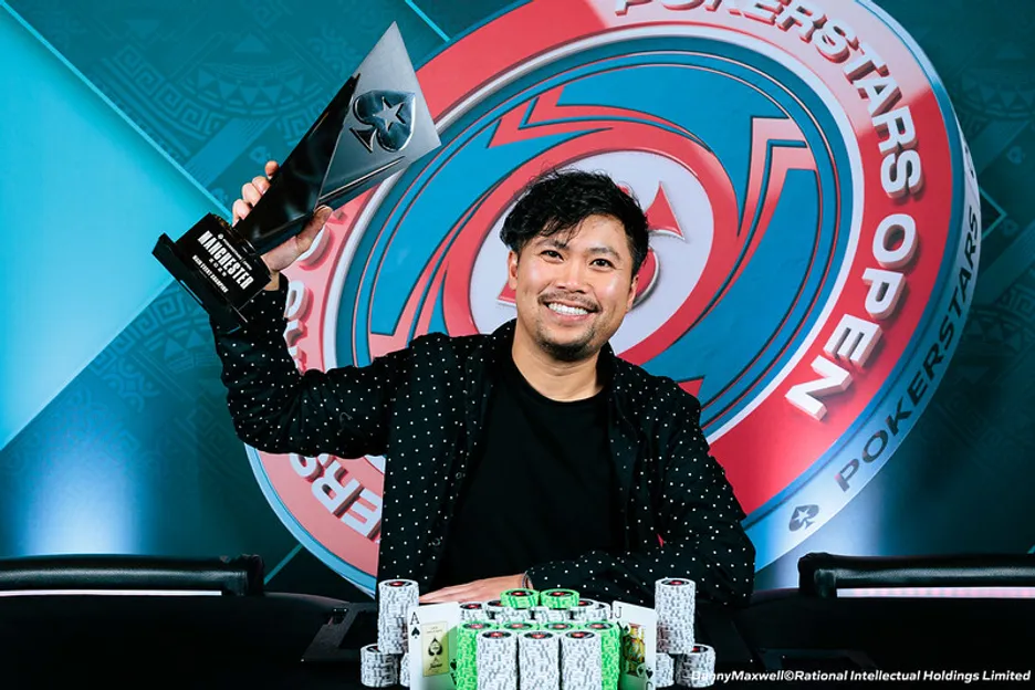 Tuan Le wins the PokerStars Open Manchester Main Event