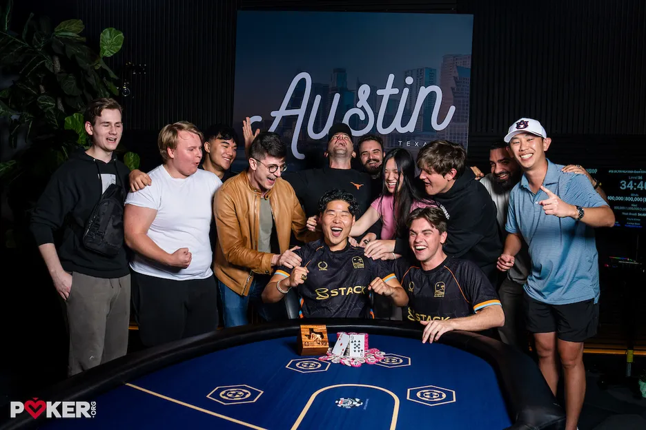WSOP Circuit TCH Social Main Event champion Eric Chang
