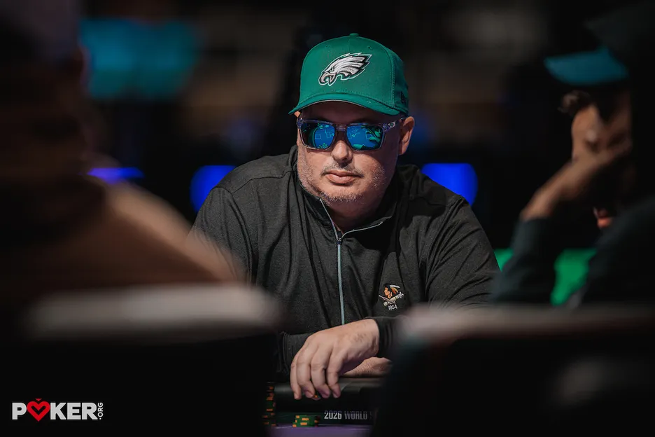 Paul Volpe may be the short stack, but he's far from out of it.