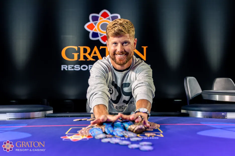 First final table, first win. 