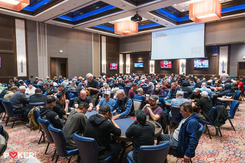The Thunder Valley poker room will be packed with Main Event players on Friday