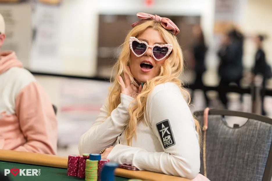 Katie Lindsay at the 2025 WSOP