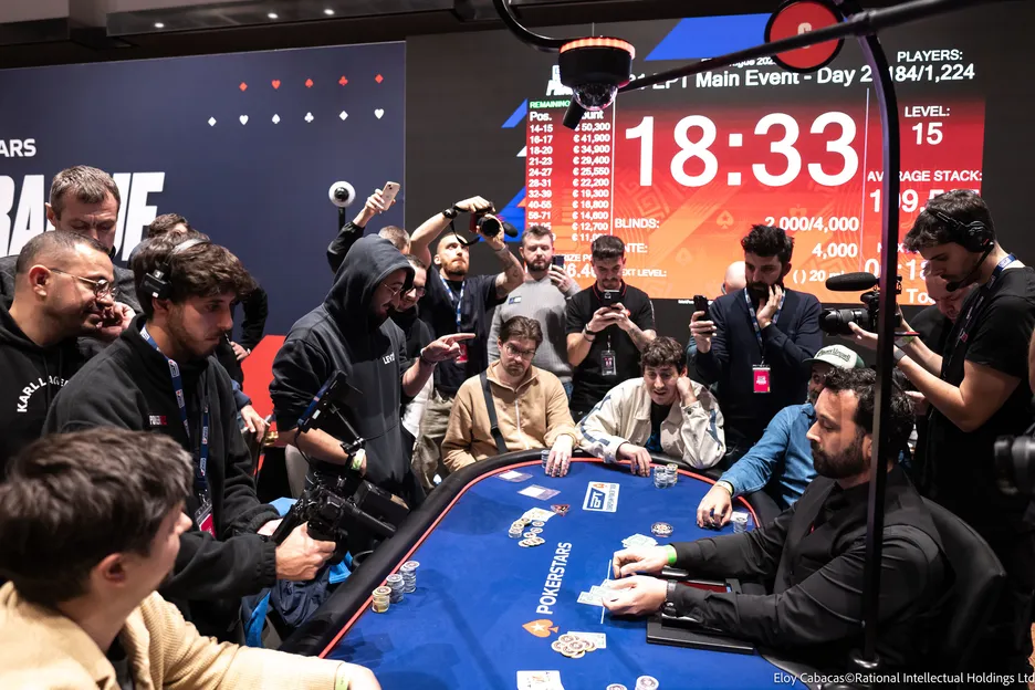 The EPT Prague Main Event bubble has burst.