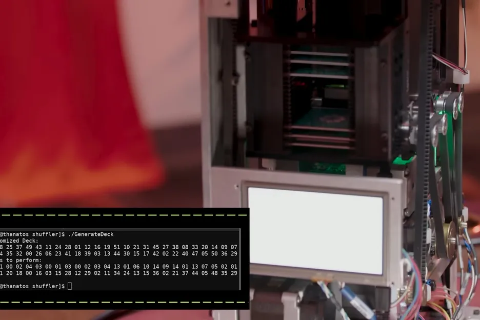 The Deckmate 2 is used in casinos globally but is expoitable through a USP port or from access to its internals.