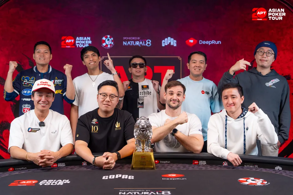 The APT Taipei SHR final table.