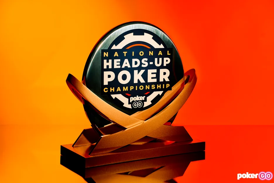 2025 National Heads-Up Poker Championship trophy
