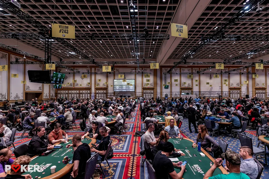 The WSOP Main Event has drawn a field of 9,143 entrants – with only Day 2D late registrants left to enter the fray. 