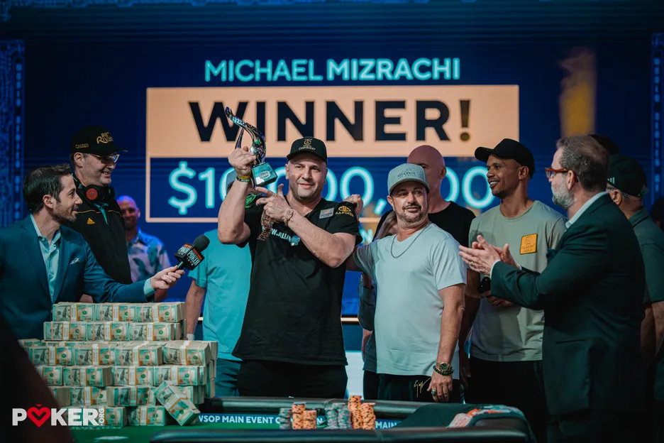 Michael Mizrachi Wins 2025 WSOP Main Event