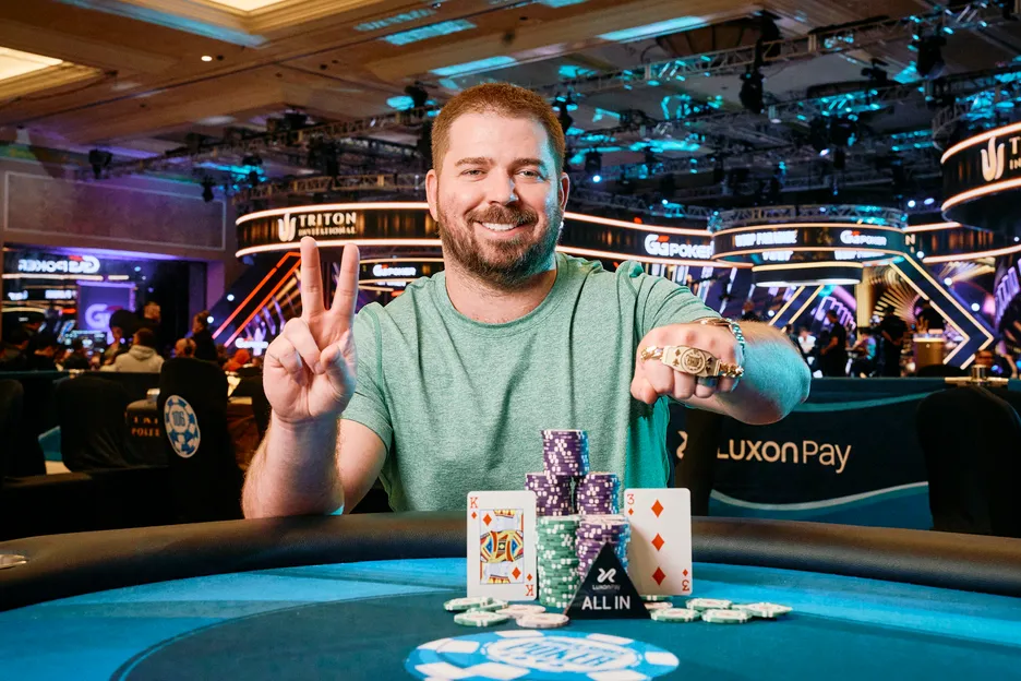 Circuit Championship Mystery Bounty champion Mark Darner