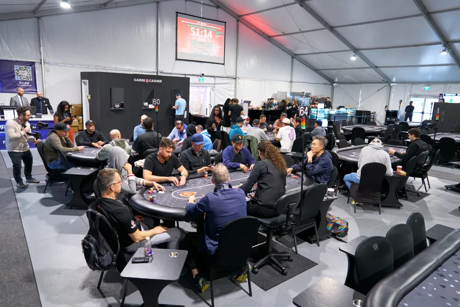 Playground Poker Club boasts two tournament areas and a new room for cash games. 