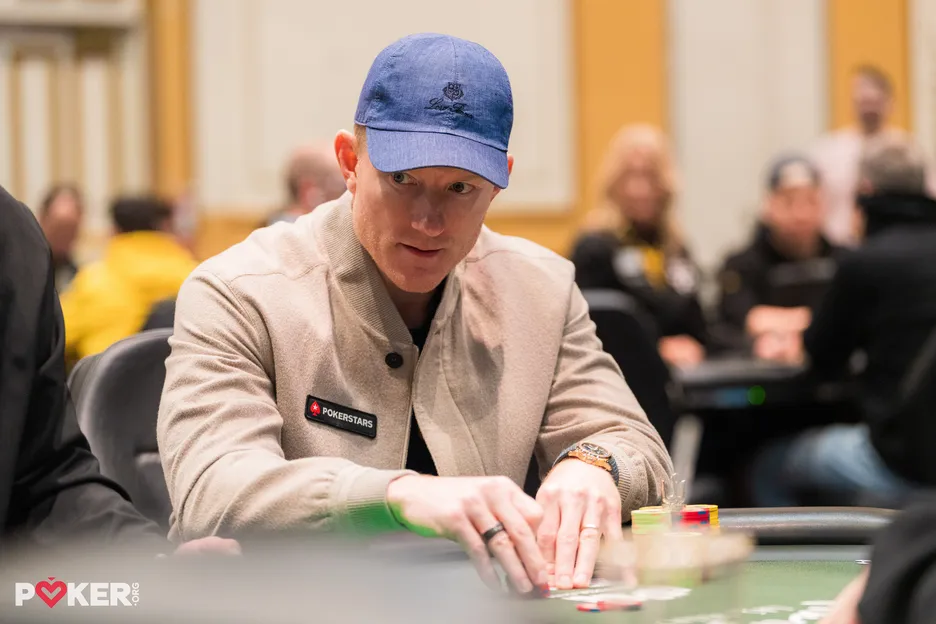 Jason Koon is all business in the $50K High Roller.