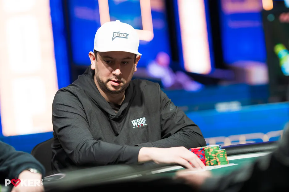 Jared Bleznick at the 2025 WSOP