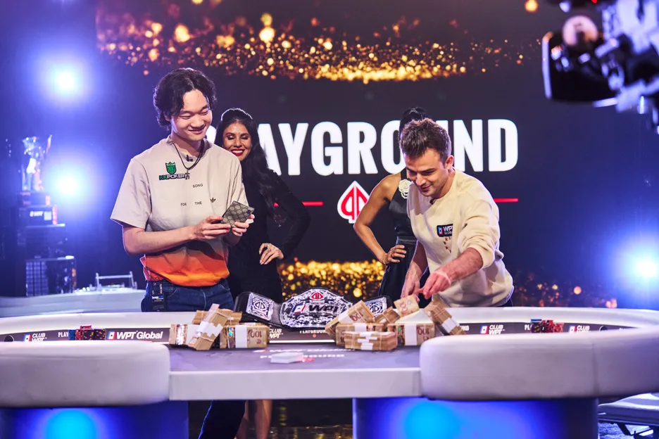 The final two made it interesting with a CA$100 side bet. 