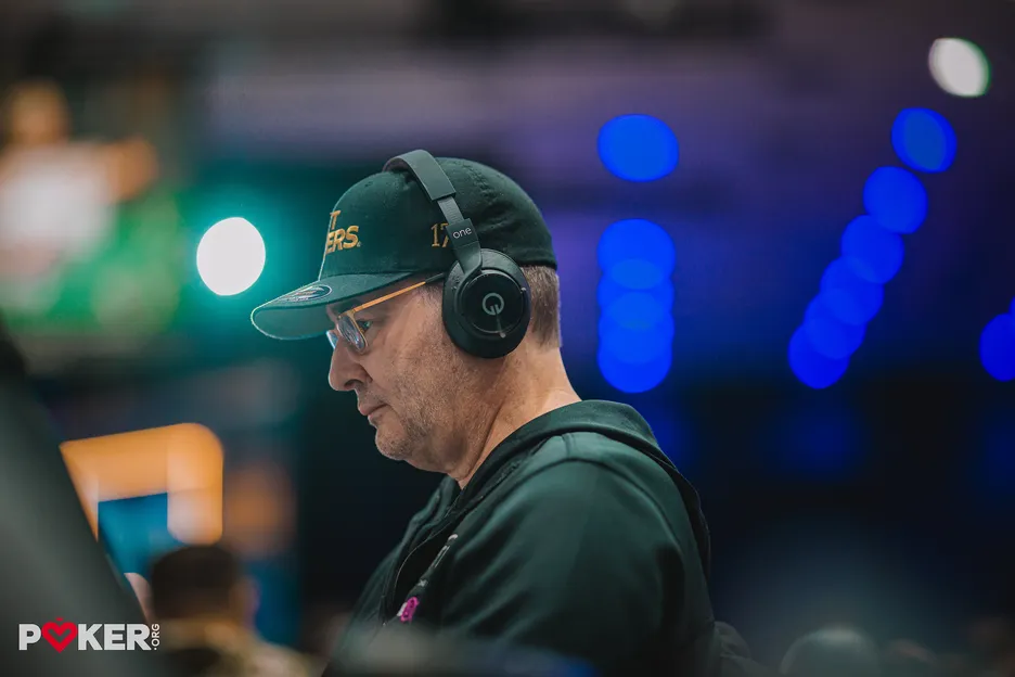 Phil Hellmuth at the 2025 WSOP