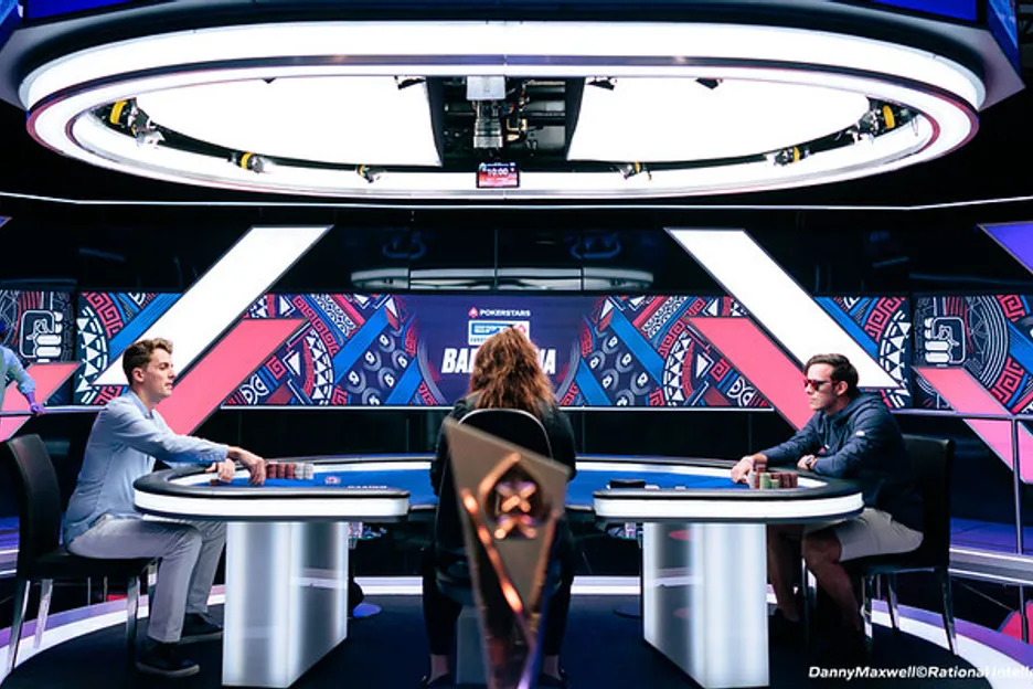 Thomas Eychenne put on a dominant display of heads-up prowess against Sebastian Ionita