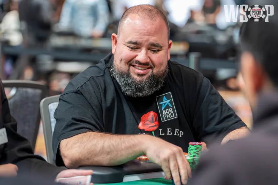 Chris Hunichen already has one WSOP bracelet, and is close to a second.