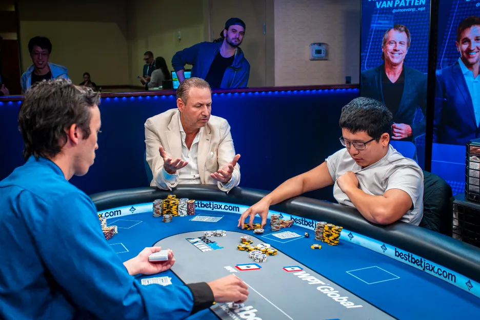 Afriat's ship ran aground in three-handed play. 