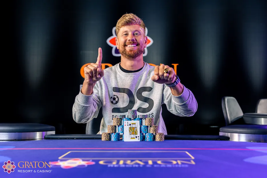 Stefan Clemens collects biggest career cash and first ring after taking down Graton Main Event
