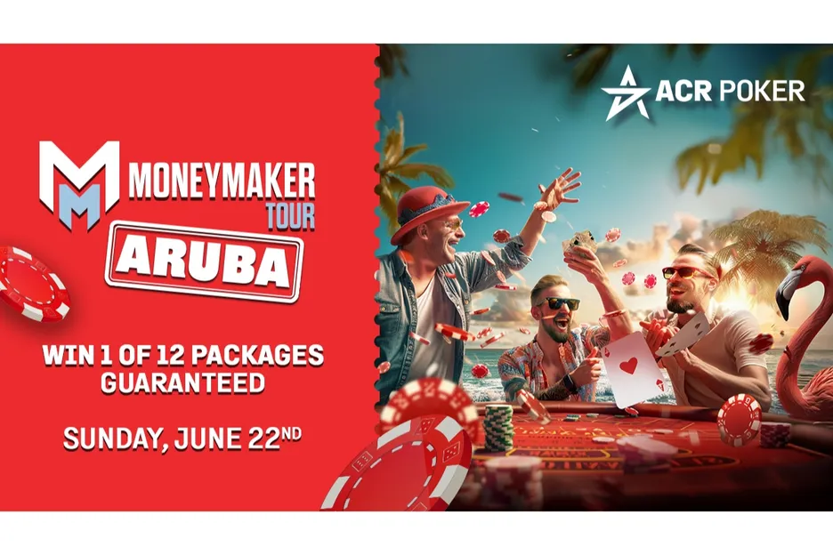 ACR Poker has 12 Moneymaker Tour packages up for grabs this Sunday, June 22. 