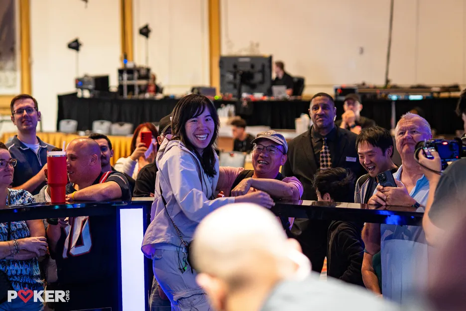 Chen's parents surprised her with an unannounced visit.