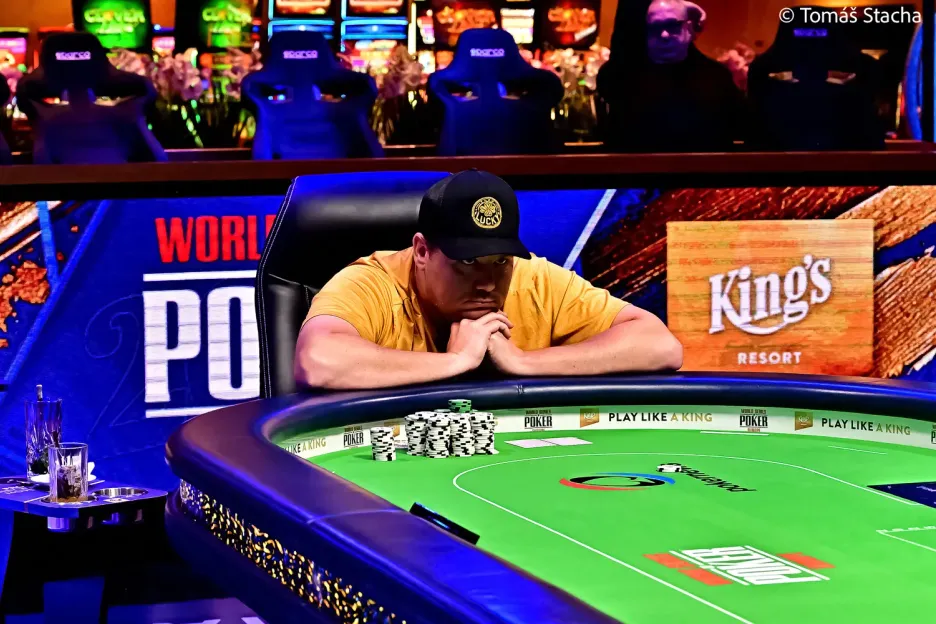 Deeb: locked in for the win. credit wsop/tomas stacha.