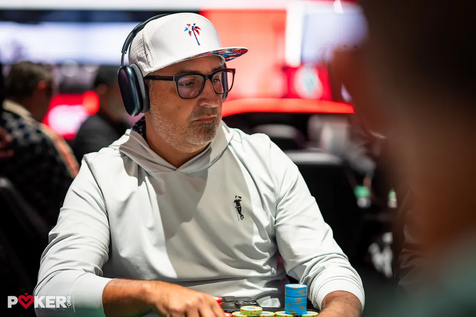 Josh Arieh got it in good, but fell short of bracelet number 8