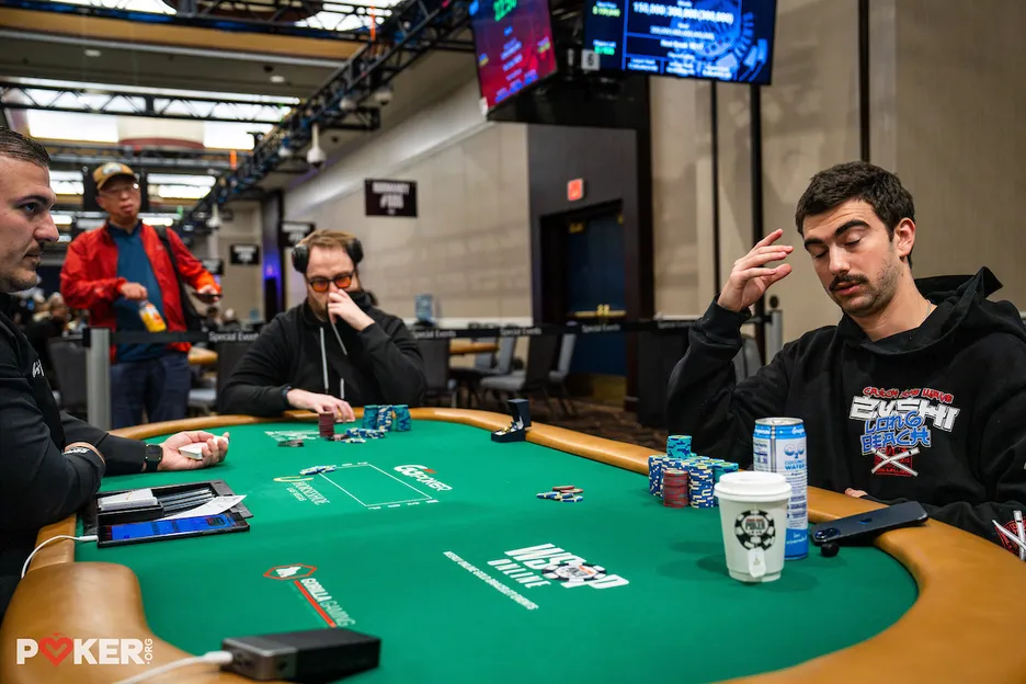 Blagg prevailed after a tough heads-up match. 