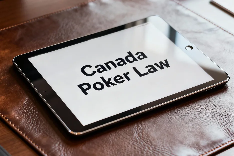 Canada Poker Law online