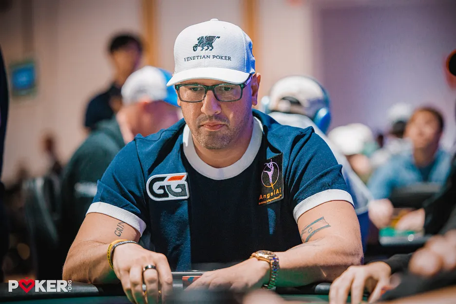 Defending champion Michael Mizrachi was done on Day 1 this year.