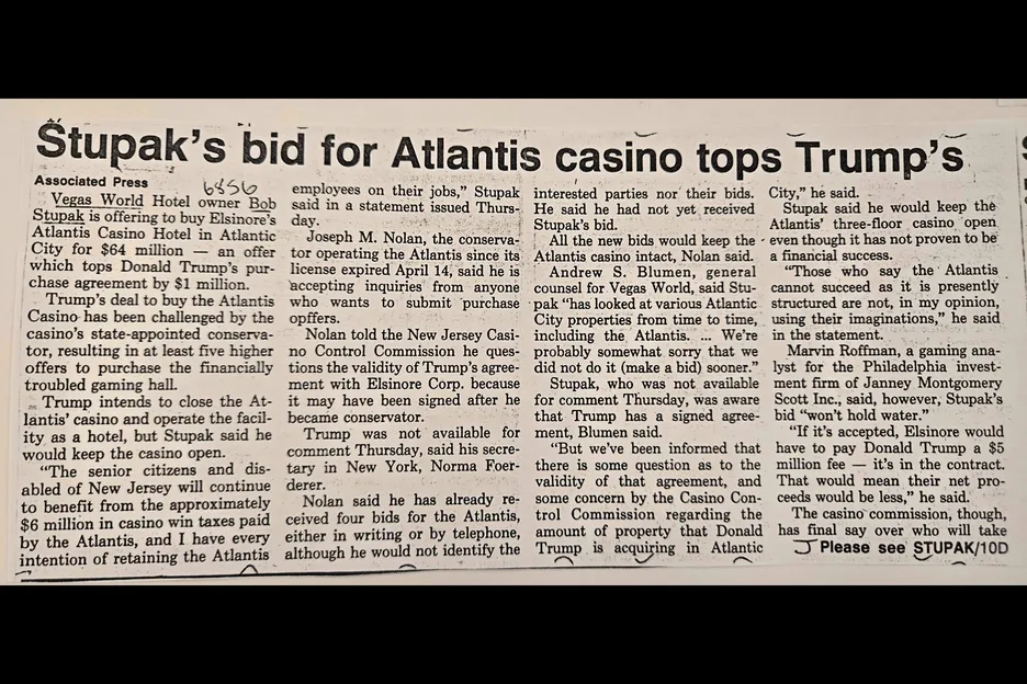 Stupak was messing around with more than just a board game. 