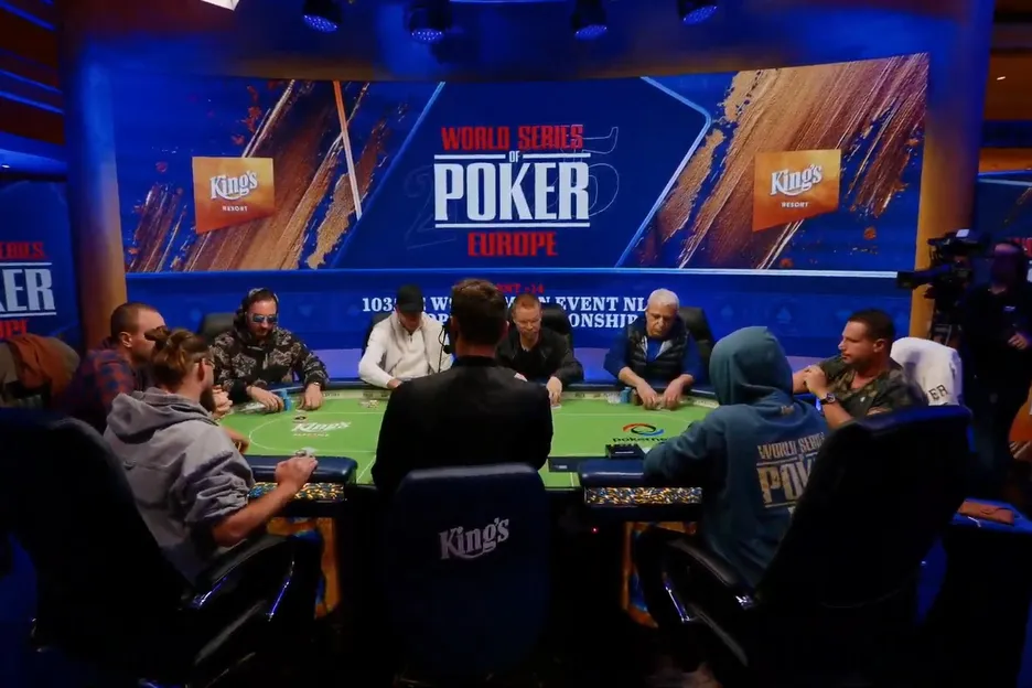 2025 WSOPE final table