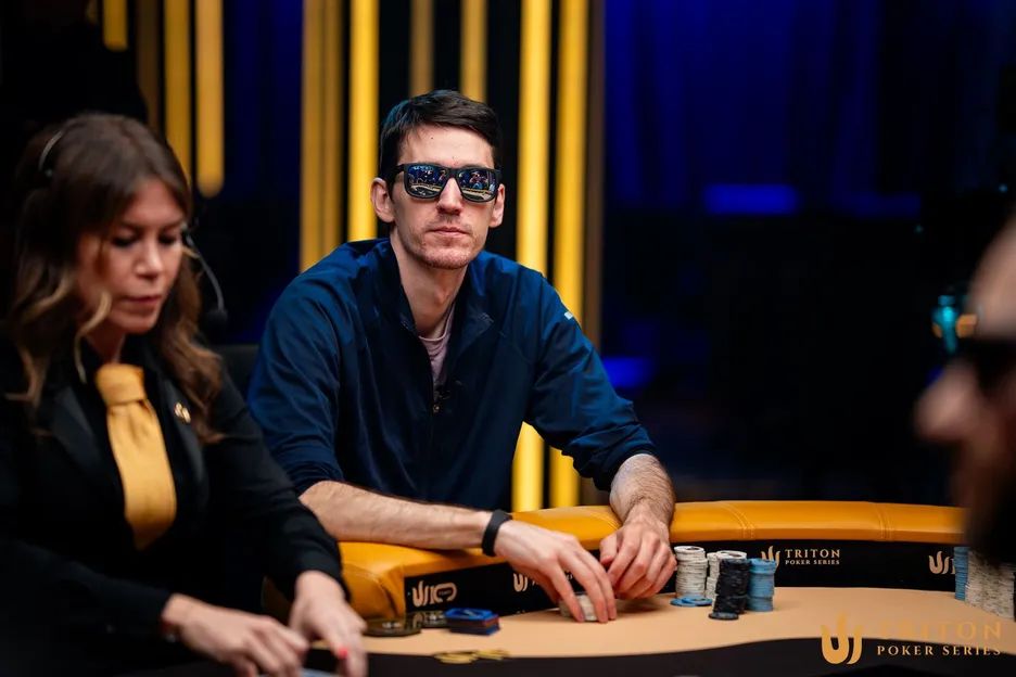 Hitting trips on the river, Dejan Kaladjurdjevic couldn't find the fold.
