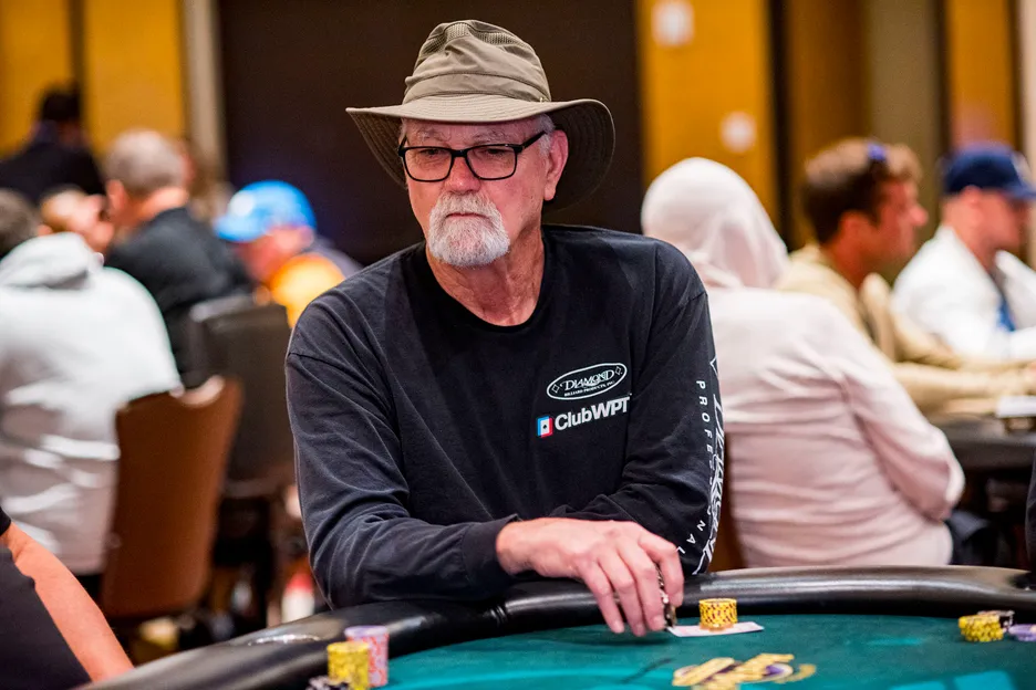 Mitch Knuckles at the table.