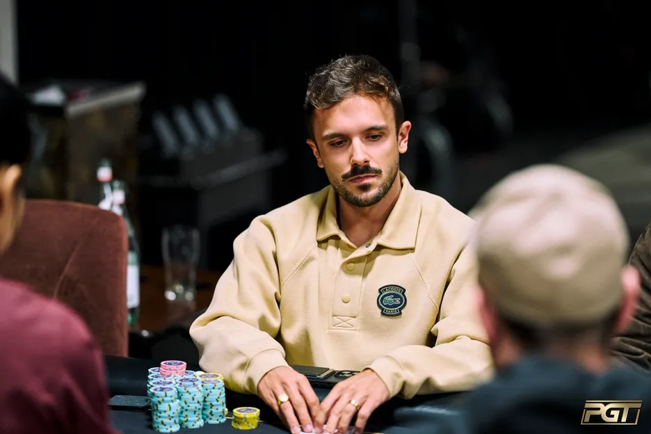  Yuri Dzivielevski at ther 2026 Super High Roller Bowl