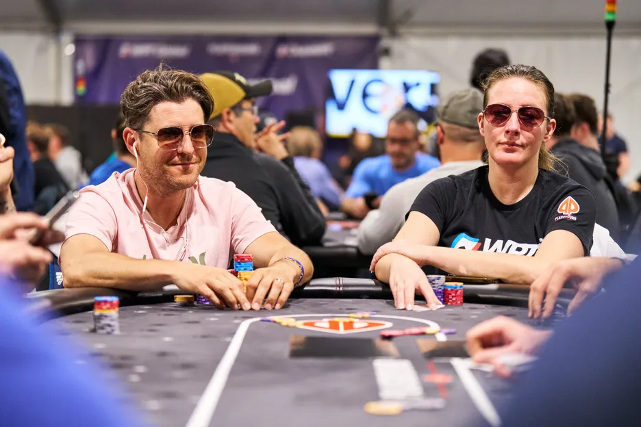 Jean Rene Plante (left) and Natasha Tatta clashed in Level 8. 